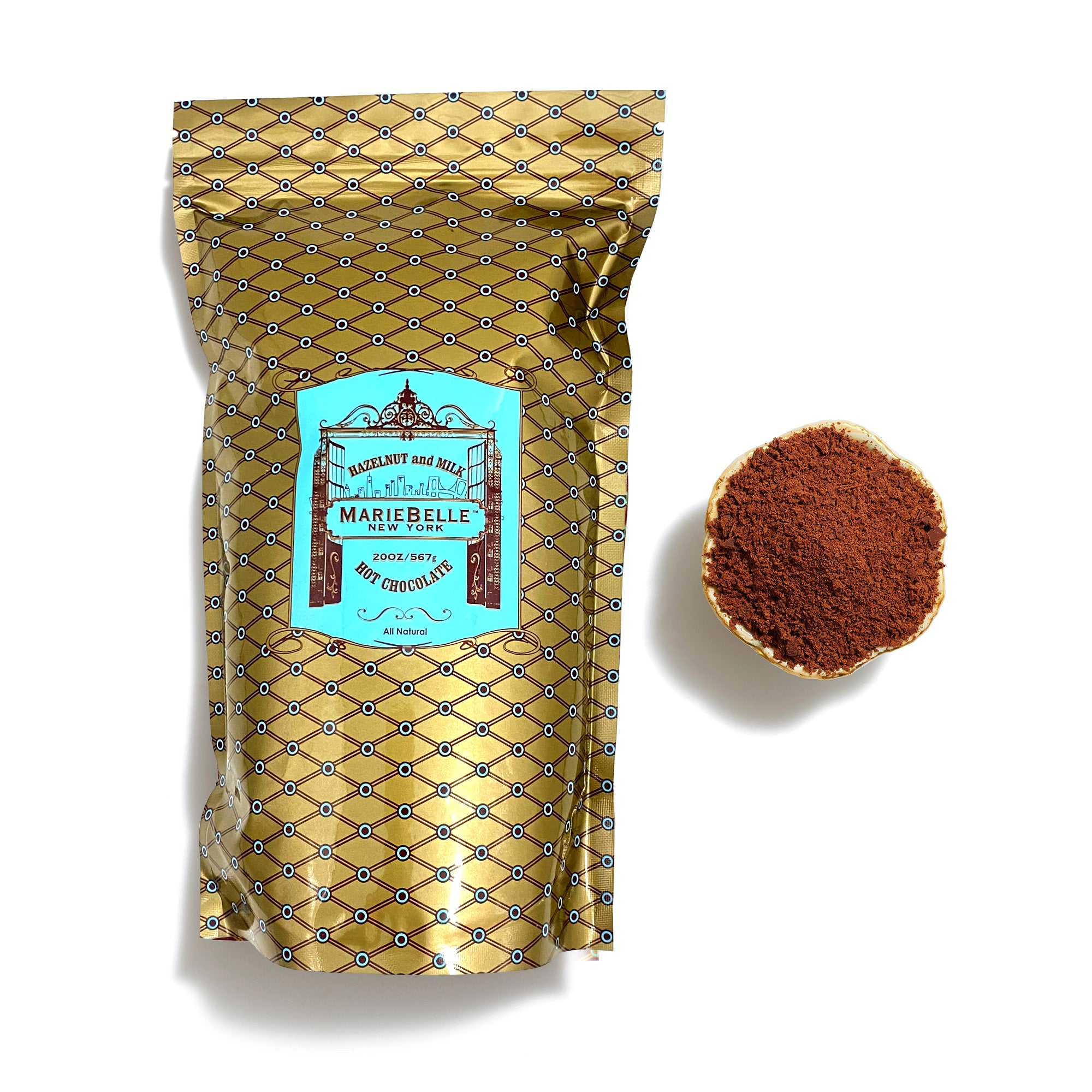 20oz Milk/Hazelnut Hot Chocolate Refill Bag