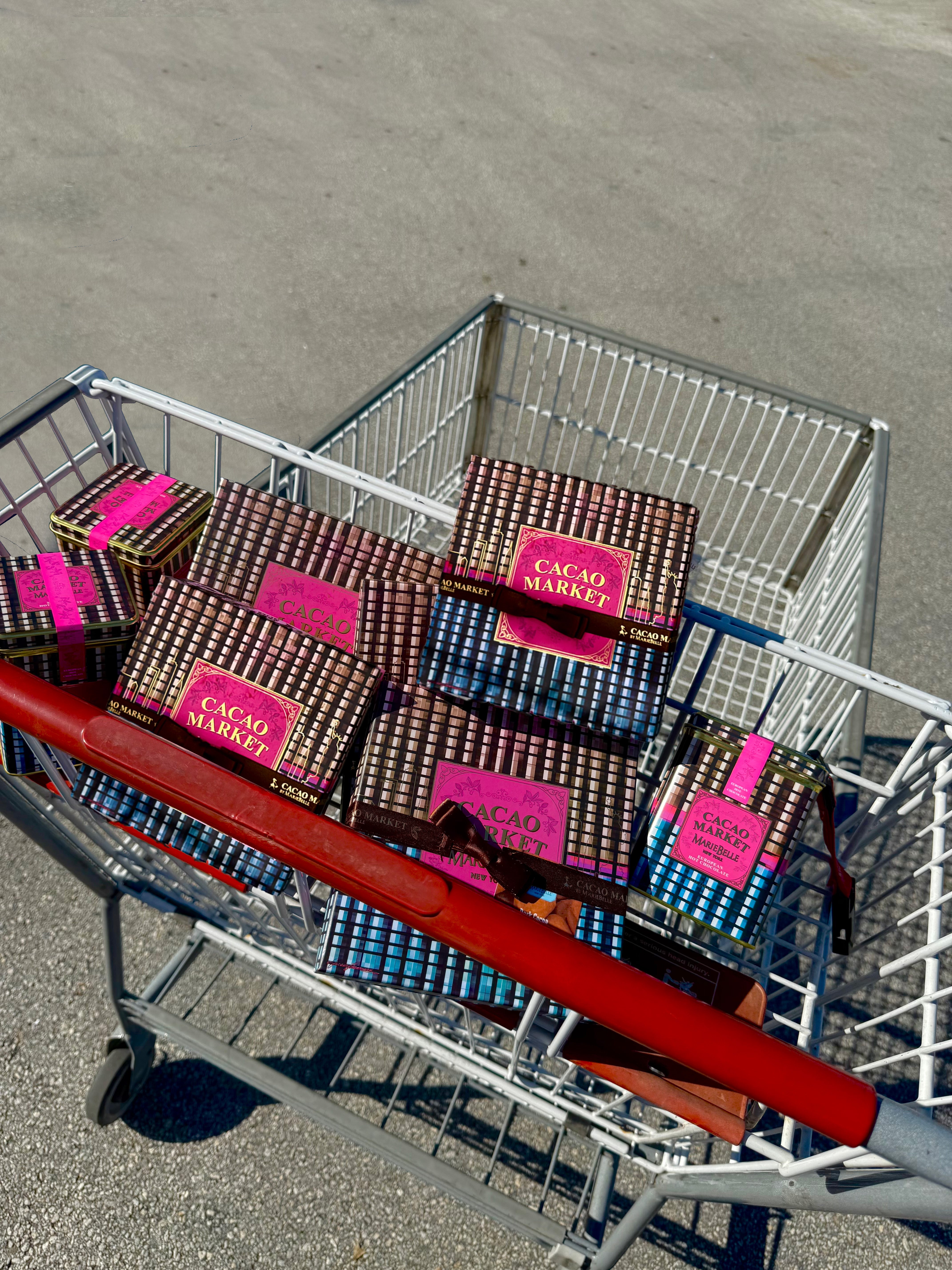 MarieBelle New York x Costco Shopping Cart