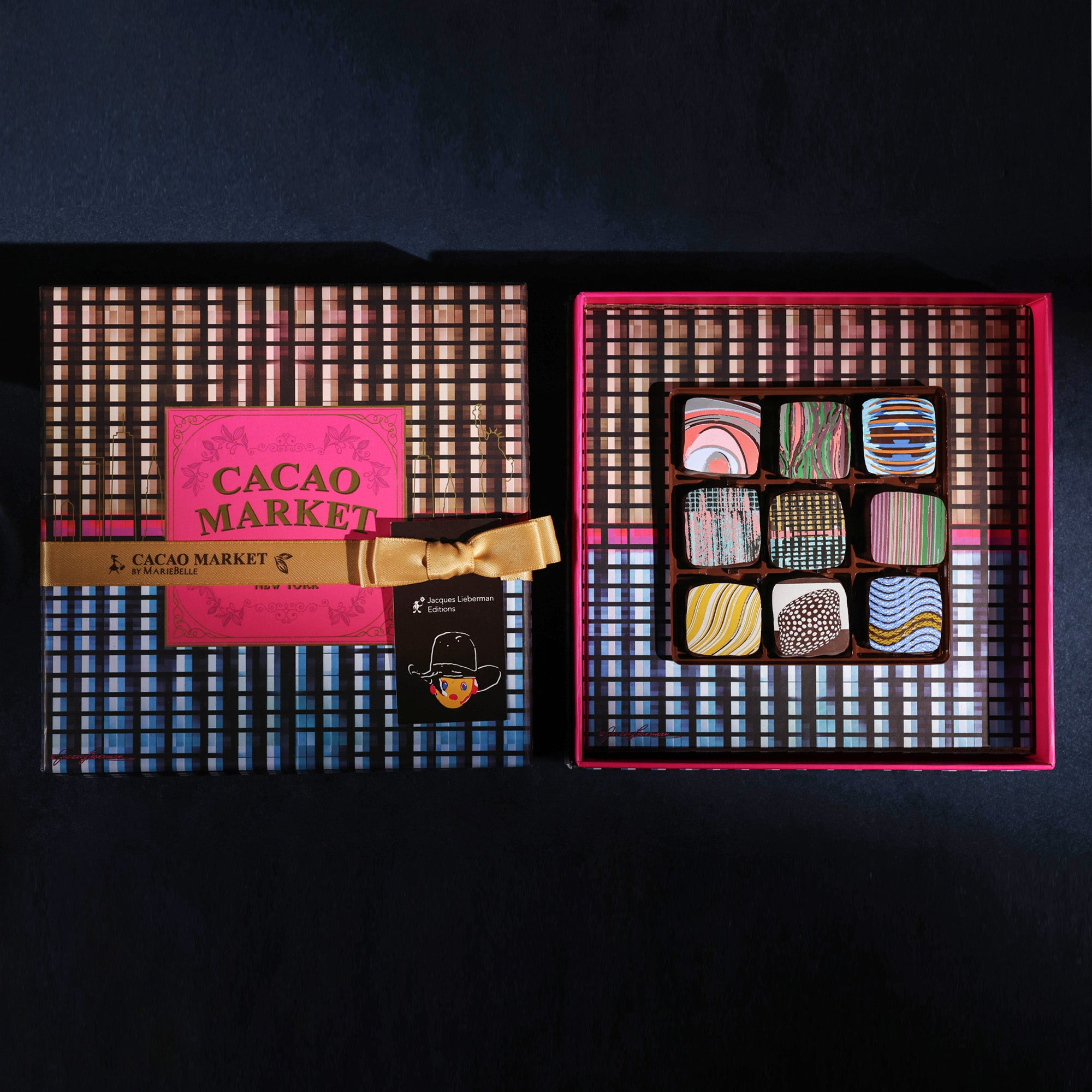 Cacao Market 9pc Caramels Stylized