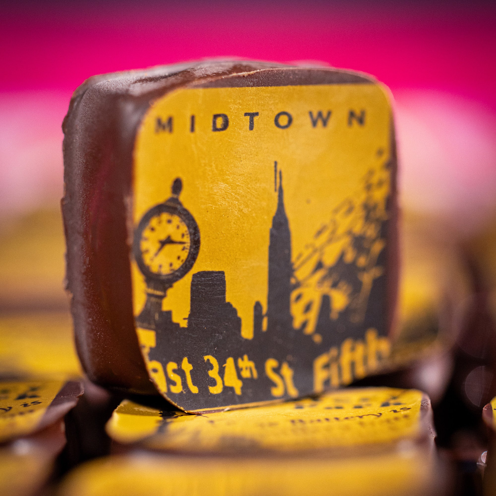 Cacao Market New York Chocolate Caramel Stylized