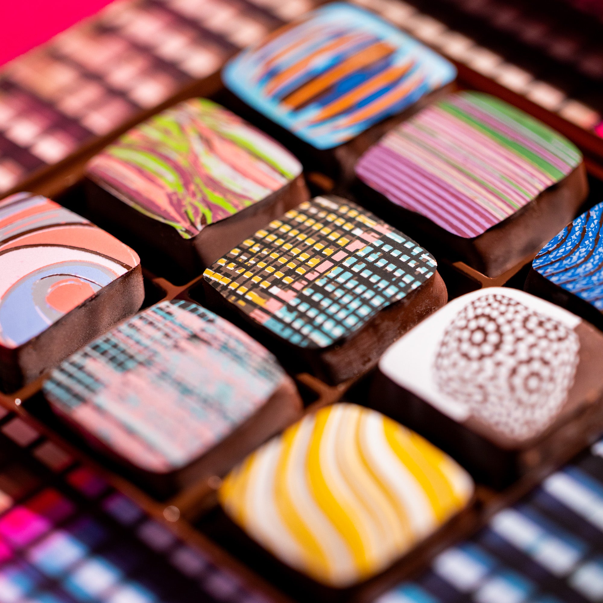 CLose up of Tropical Caramels