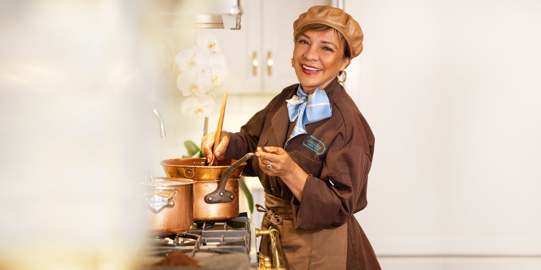 Maribel Lieberman, CEO of MarieBelle New York CHocoaltes