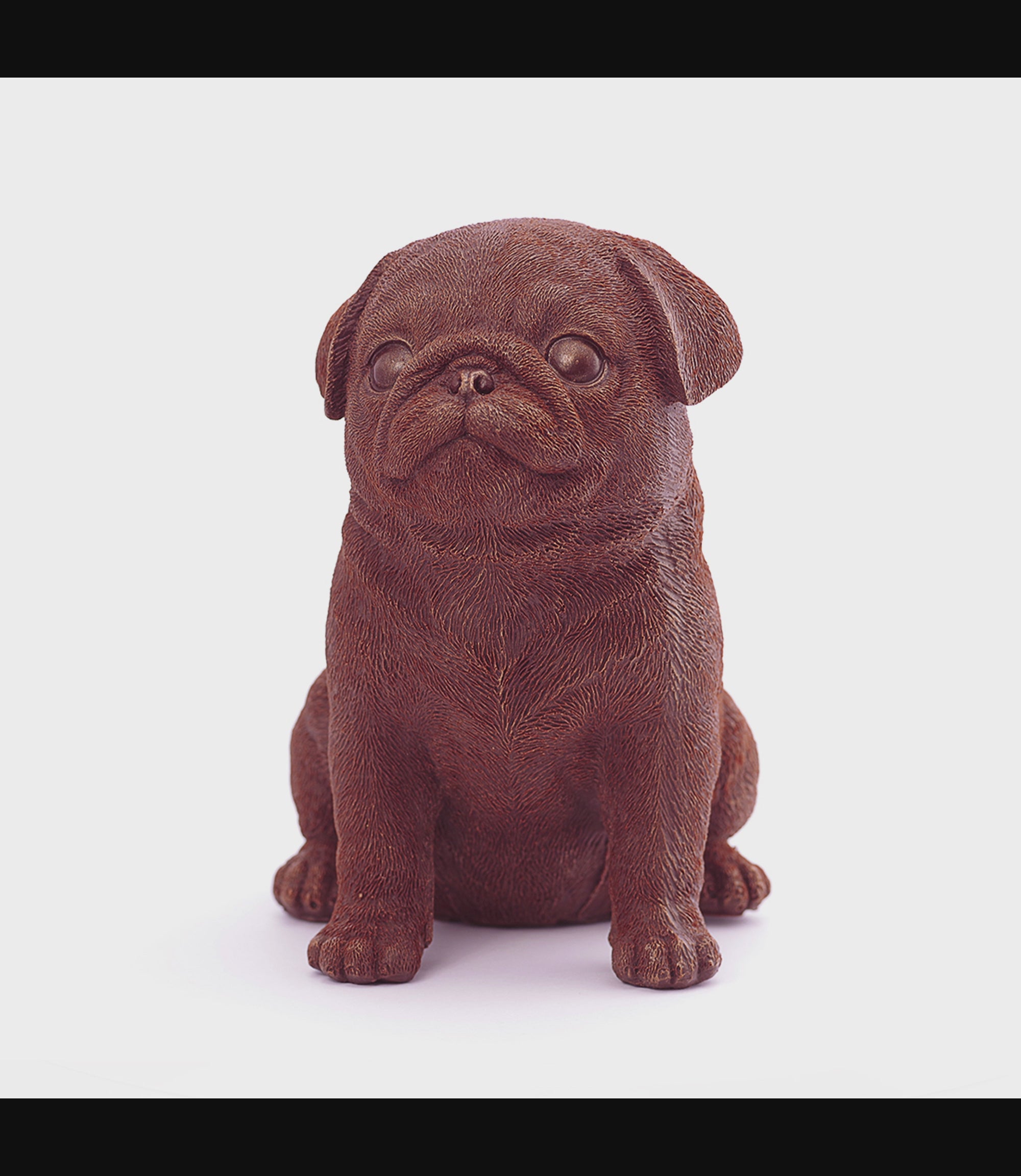 MarieBelle’s Chocolate Pet: Pug 360 Degree View