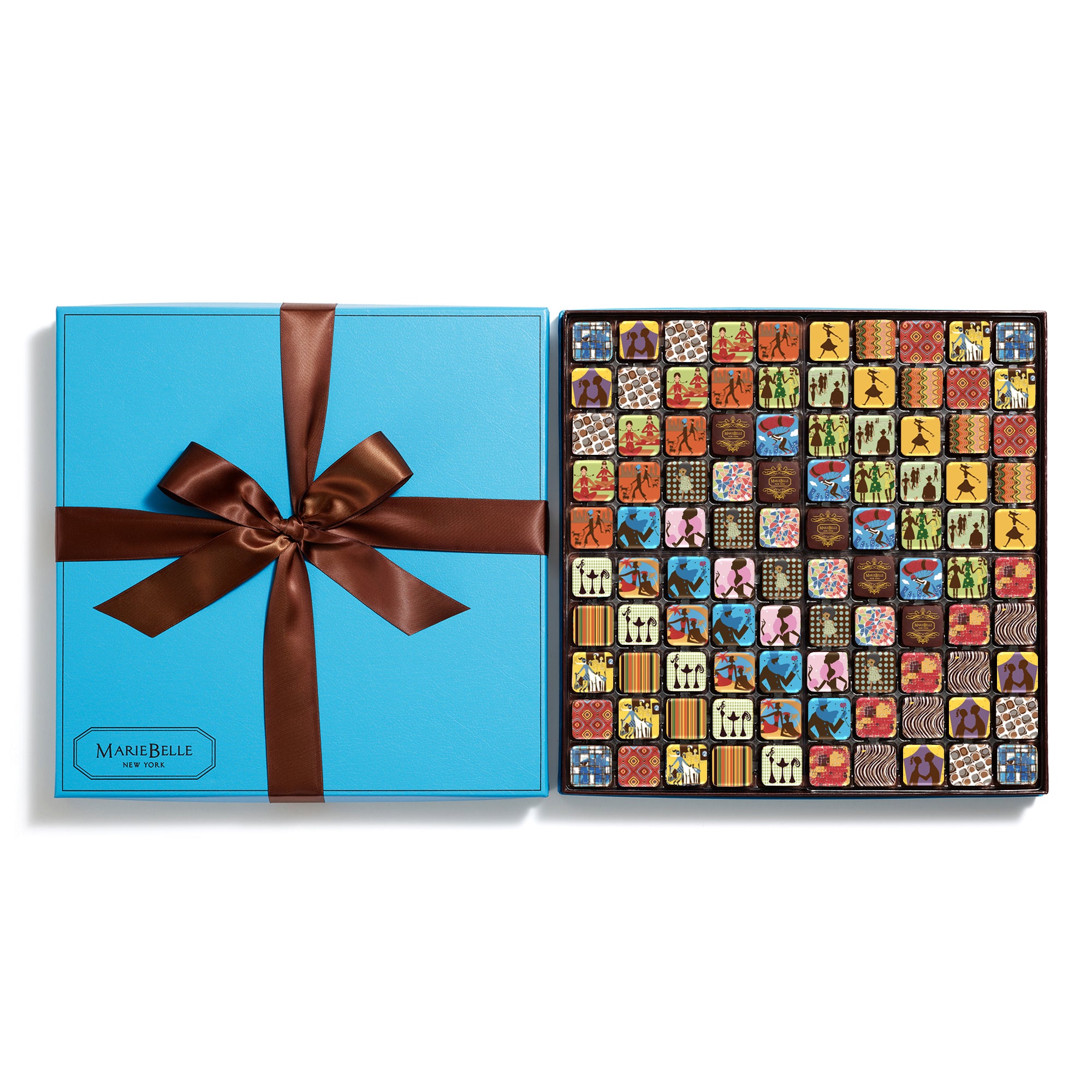 100pc Cien Chocolate Ganache Blue Box
