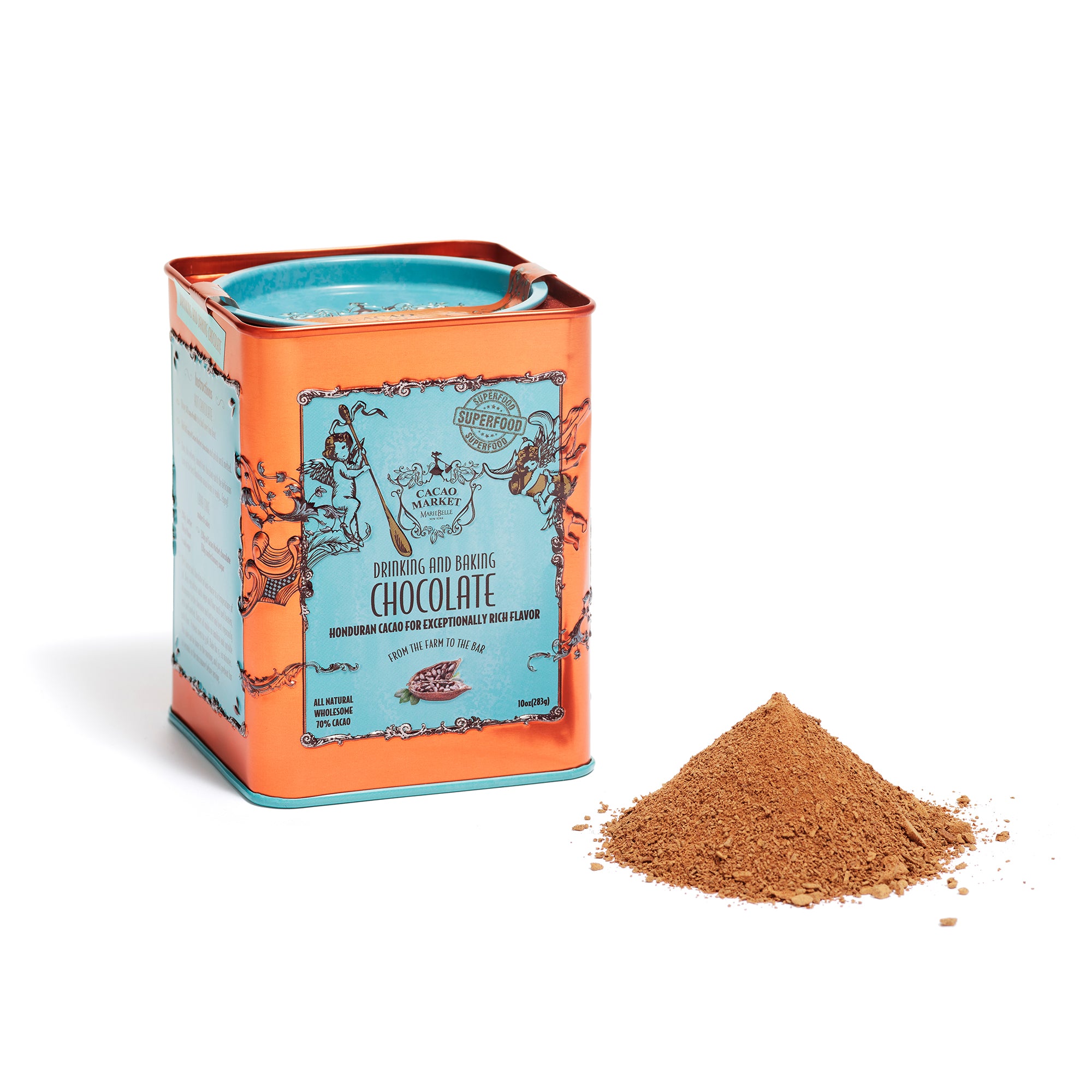 10oz Tin Baking and Drinking Chocolate