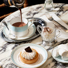 Milk Chocolate and Hazelnut Hot Chocolate Being Poured