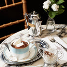 Hot Chocolate Cup Sitting on Table